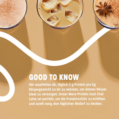 More Protein Iced Chai Latte 2.0