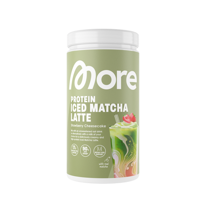 More Protein Iced Matcha Latte